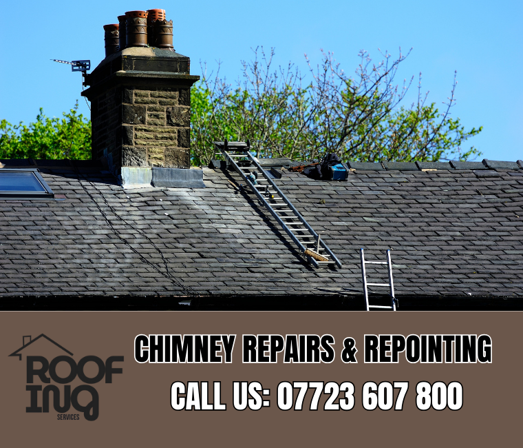 Chimney repair and repointing services in Marazion