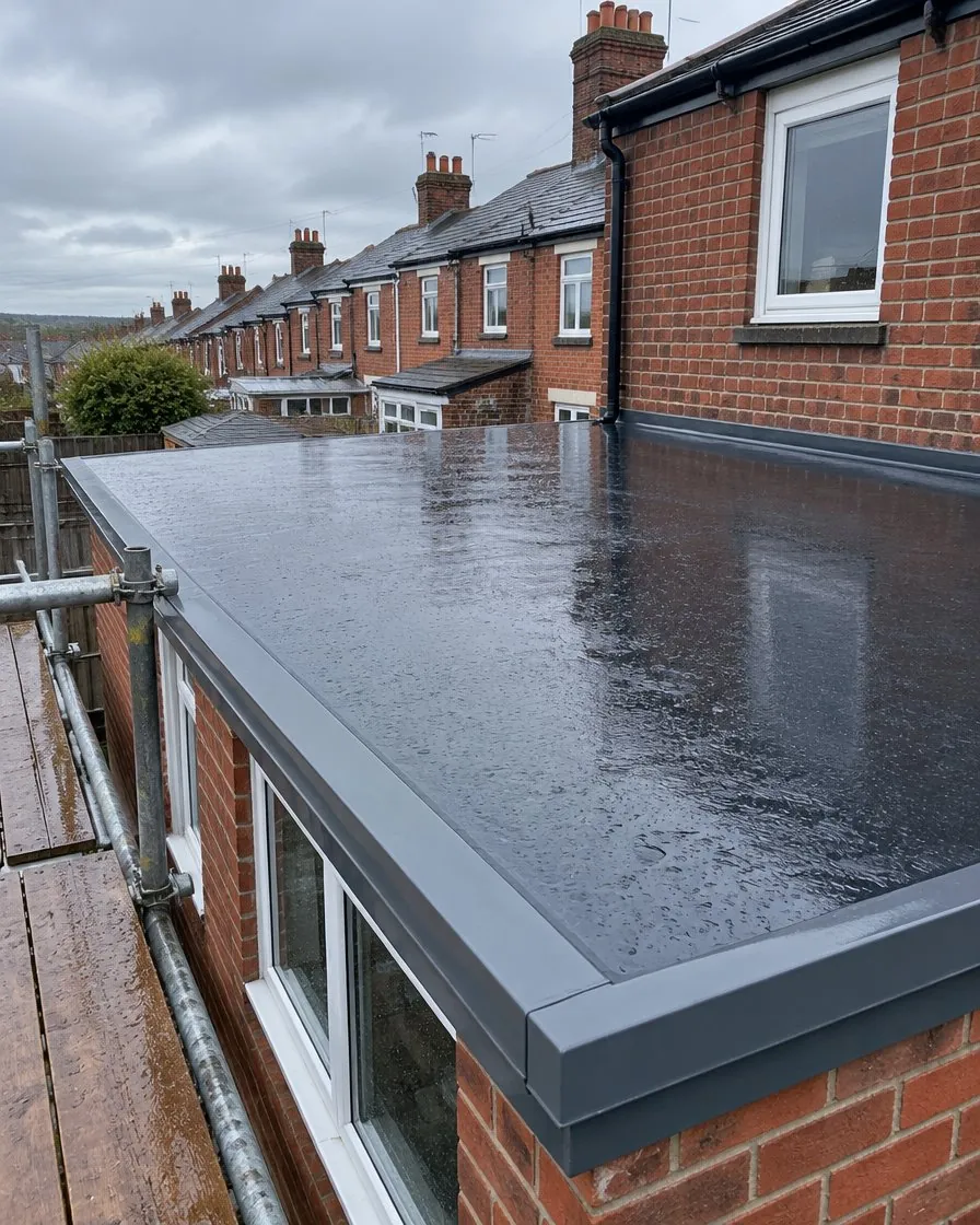 EPDM rubber roofing in Marazion