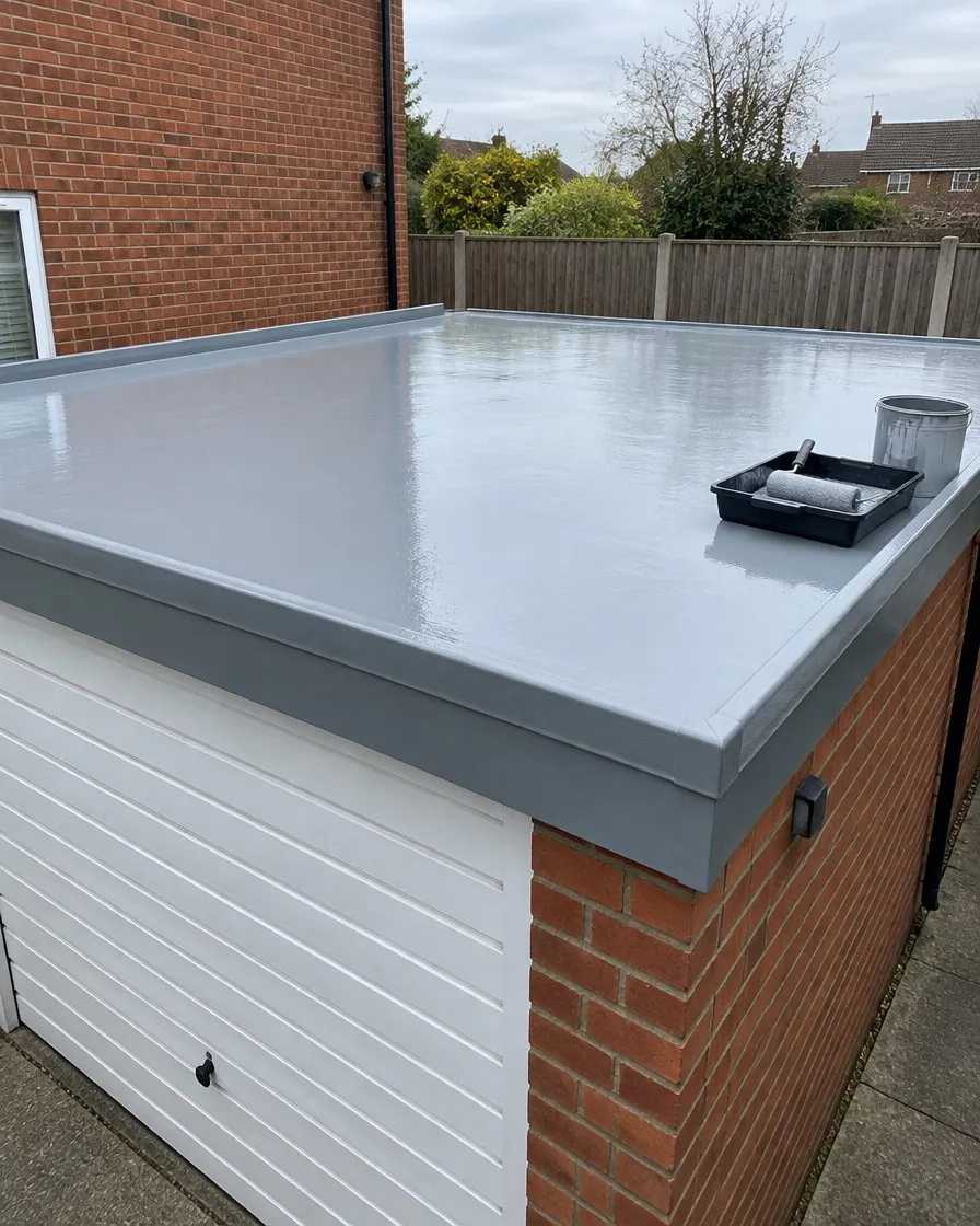 GRP fibreglass roofing in Marazion