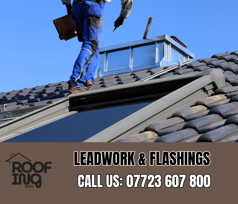 Lead roofing and flashing work in Marazion